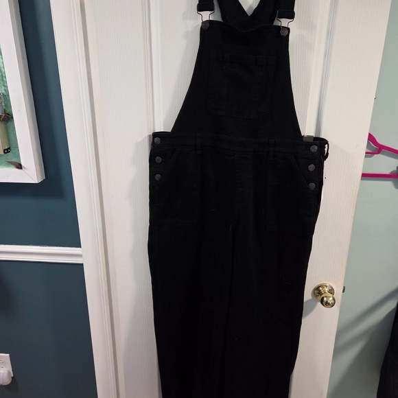 NWT Torrid Black Wide-Leg Denim Overall- Size 16R - Picture 7 of 14